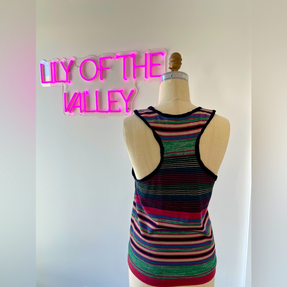 Marc by MJ Lurex Stripe Tank
